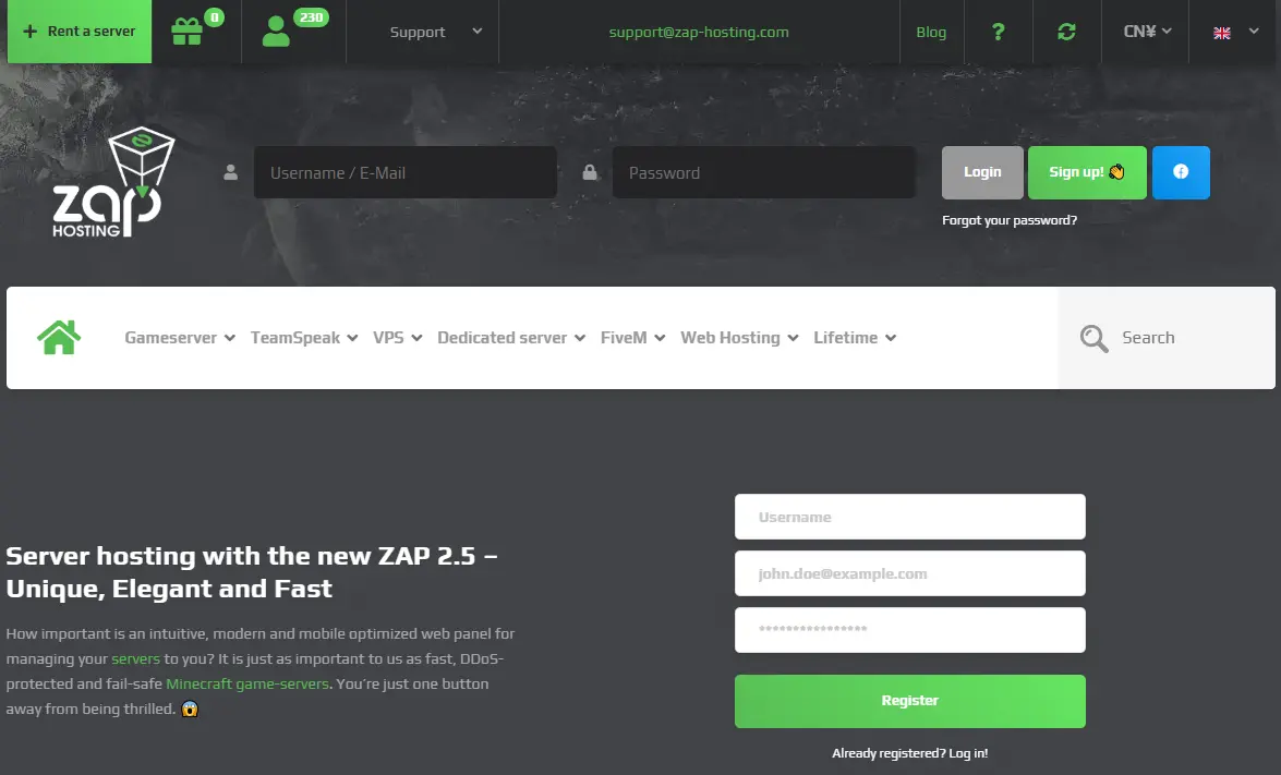 「黑五 6.5 折」ZAP-Hosting 终身 VPS 一次付款 €41.6 「黑五 6.5 折」ZAP-Hosting 终身 VPS 一次付款 €41.6