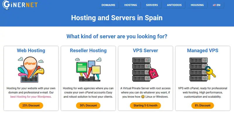 Ginernet 西班牙 LEB-1G VPS 测评,年付 19.95 €,抗 DMCA Ginernet 西班牙 LEB-1G VPS 测评,年付 19.95 €,抗 DMCA